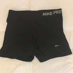 Nike Pro spandex shorts